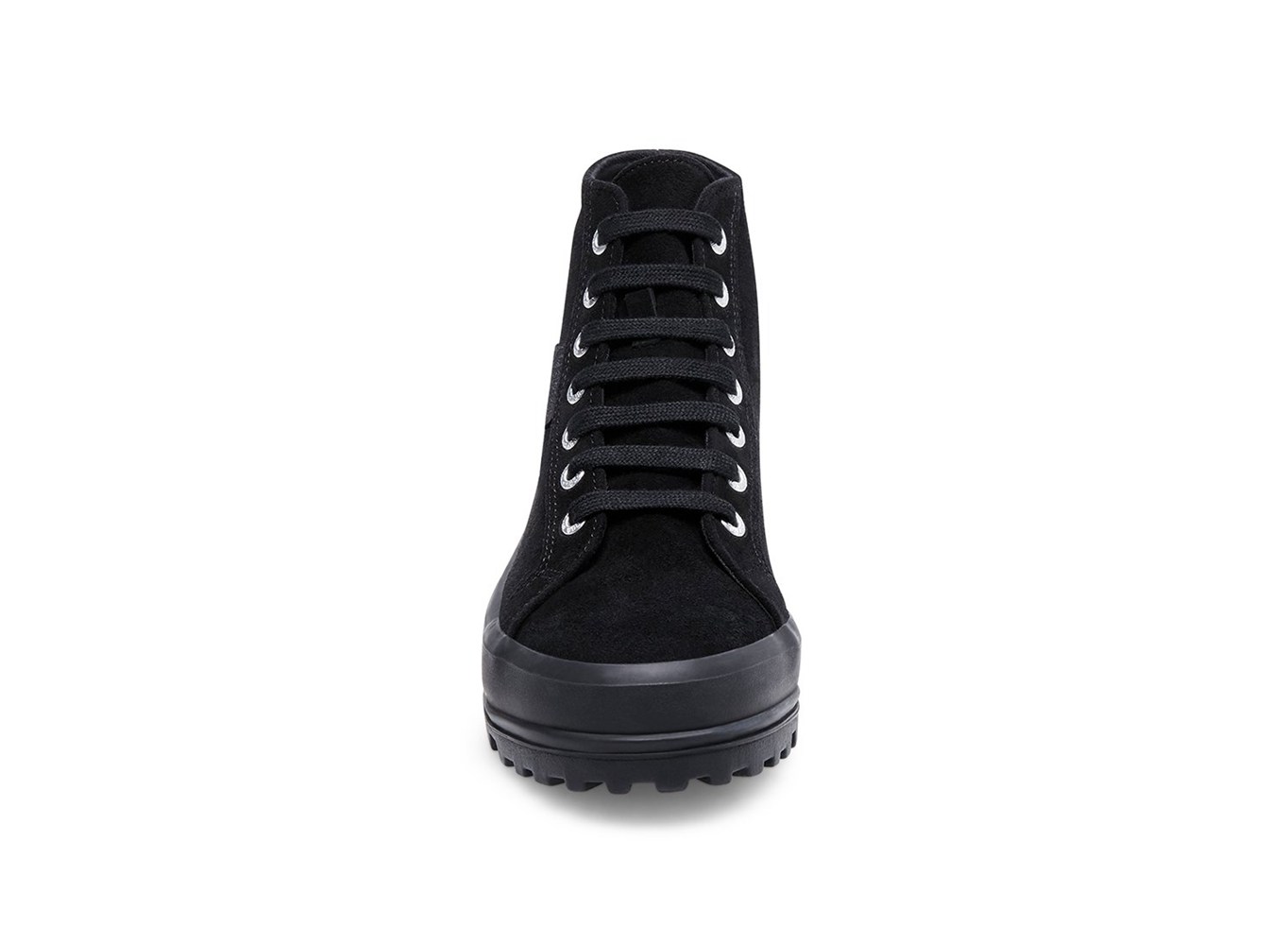 Superga Boots Womens - 2341 Suew - Black - QJRDW3429